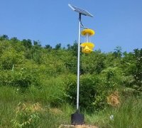 山區農用太陽能殺蟲燈的應用